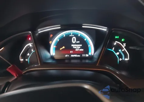 2020 Honda Civic Touring z USA, uszkodzony, nr VIN 19XFC1F93LE210536